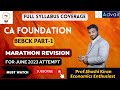 Ca foundation bebck part 1 marathon june 2023 prof shashi kiran