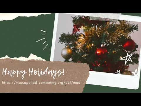 ACF MAC (Monthly App Challenge) December - Build Santa Simulator app & Blessing flashcard app 🎄🦌❄️🎅
