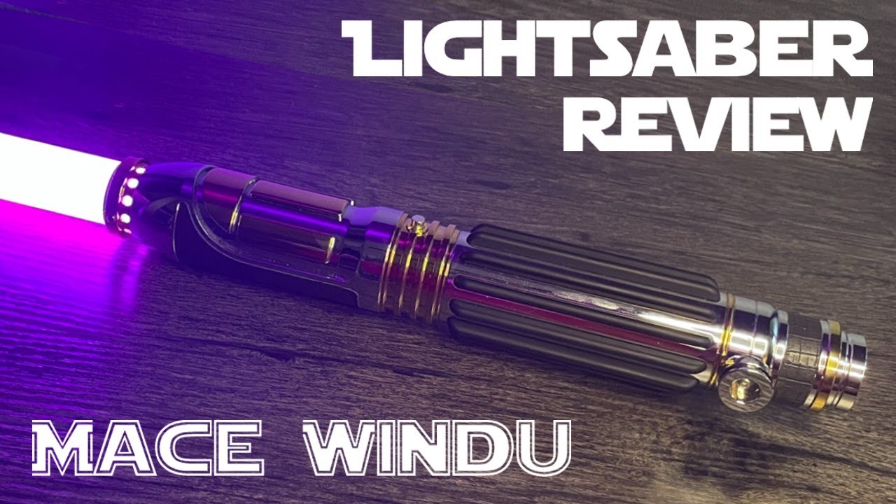Mace Windu Neopixel Lightsaber Review (Xenopixel Zia Sabers) YouTube