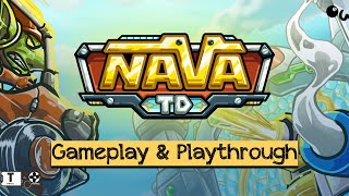Nava TD - Futuristic Medieval Tower Defense (by Own Games) - Android / iOS Gameplay screenshot 1