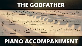 The godfather, Love Theme, El Padrino, Piano accompaniment for violin solo