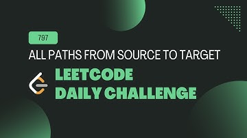 797. All Paths From Source to Target | DFS | Solution in C++ | Leetcode Daily Challenge