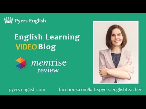 Memrise Review - English Learning Video Blog - Pyers English