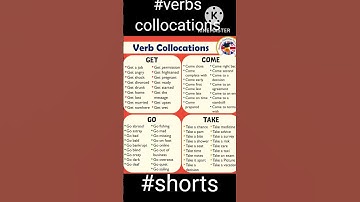 Verbs collocations#Get/come/go/take|English grammar Learning#spoken English practice#vocabulary