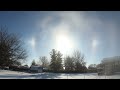 sundog timelapse #sundog #timelapse #timelapsevideo