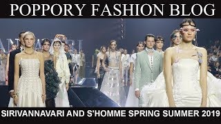 SIRIVANNAVARI AND S'HOMME SPRING SUMMER 2019 COLLECTION | VDO BY POPPORY