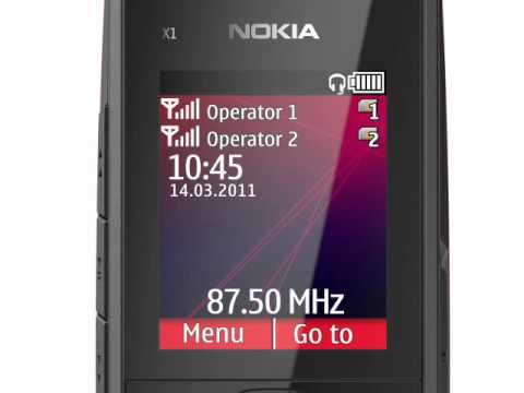 Nokia X1-01 Dual-SIM Music Phone