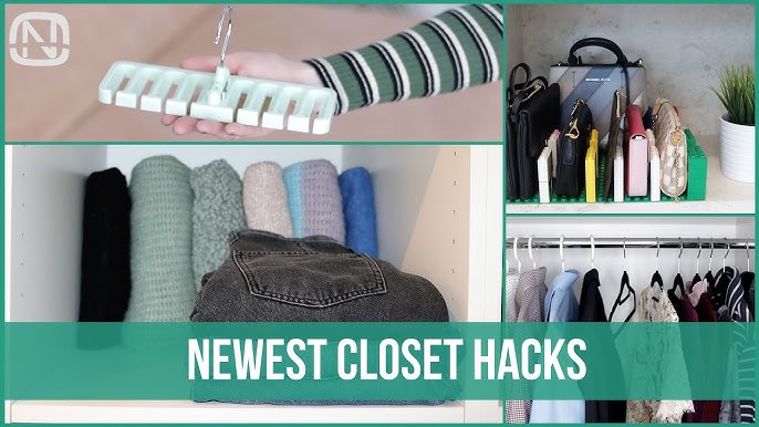 Hanging & Folding Hacks That'll Change Your Closet FOREVER! 