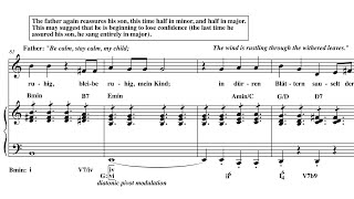 Harmonic Analysis (+more): Schubert Der Erlkönig chords