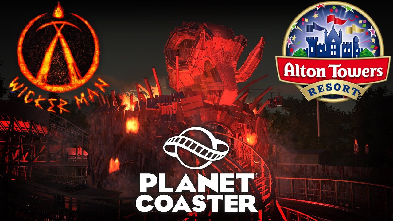 Wicker Man - Alton Towers Resort - Planet Coaster