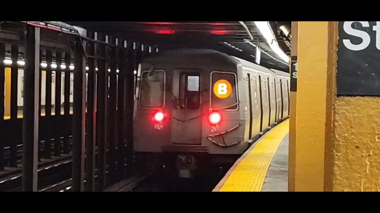 R68 Vs R211 IND Concourse Line R68 R68A R211 (B)/(D){D} Trains Express local Rush ...