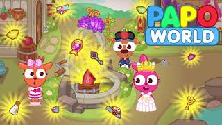 Rescue prince and awake princess by resolving the puzzle chain in Papo Town Castle screenshot 5