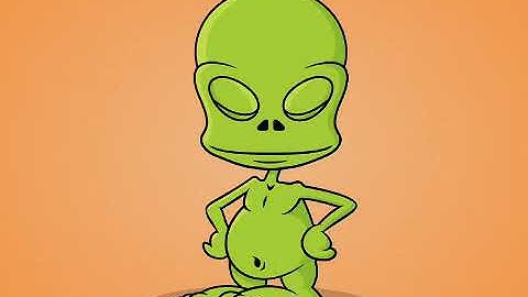 An Aliens Watching "Ice Age Scrat In Island 20000 Years Later"