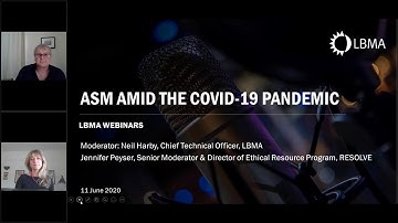 Artisanal and Small Scale Mining (ASM) amid the COVID-19 Pandemic