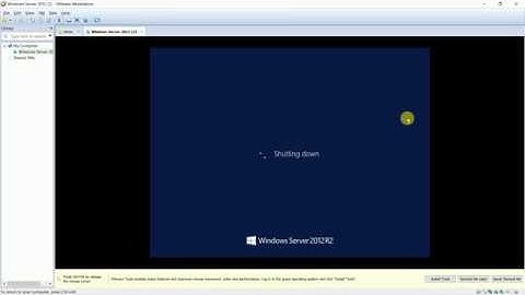 How to Installing Windows Server 2012 R2 on VMware.