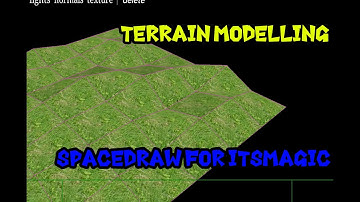 Modelling terrain for ITsMagic engine (Spacedraw)