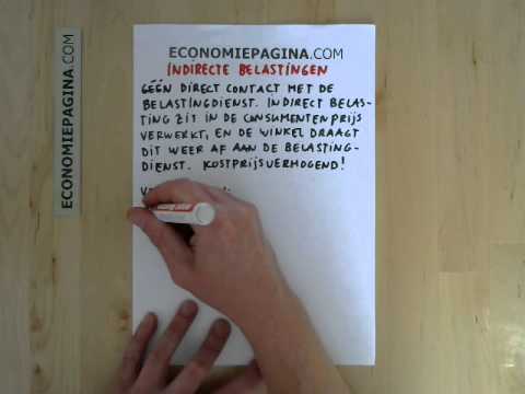 Video: Indirecte Belastingen - Voor- En Nadelen