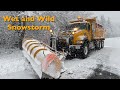 Two Days Plowing Snow  ~ Jan 7-8, 2022 ~ Wet & Wild