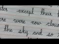 Beautiful Cursive Handwriting Paragraph Writing ✍️ | English Handwriting Practice #_yamiGallery-