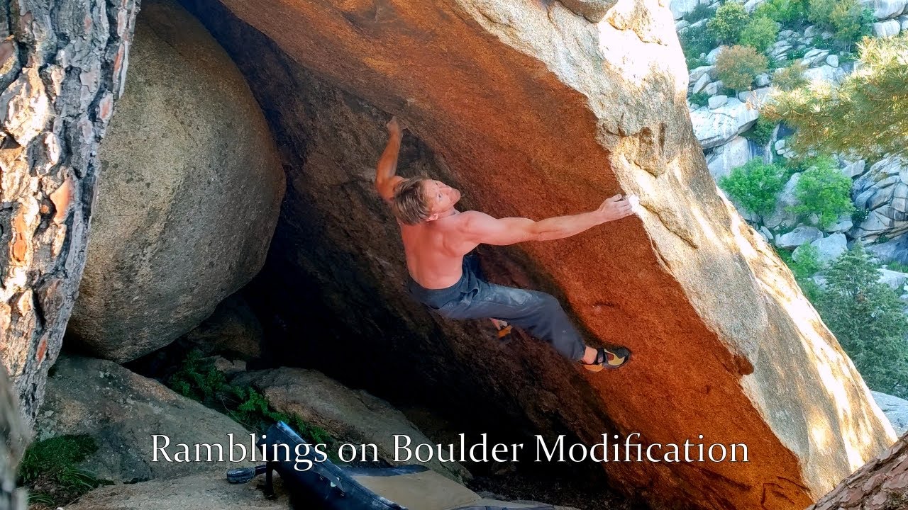 Ramblings on Boulder Modification