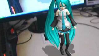 [ARToolkit] Miku dance on my desk