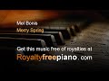 Capture de la vidéo Merry Spring - Mel Bonis | Great Pianist Royalty Free Interpretation