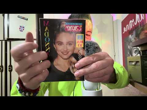 ASMR ALCUNI OGGETTI DI MADONNA 45 Giri E SPILLE POI TRIGGHERS