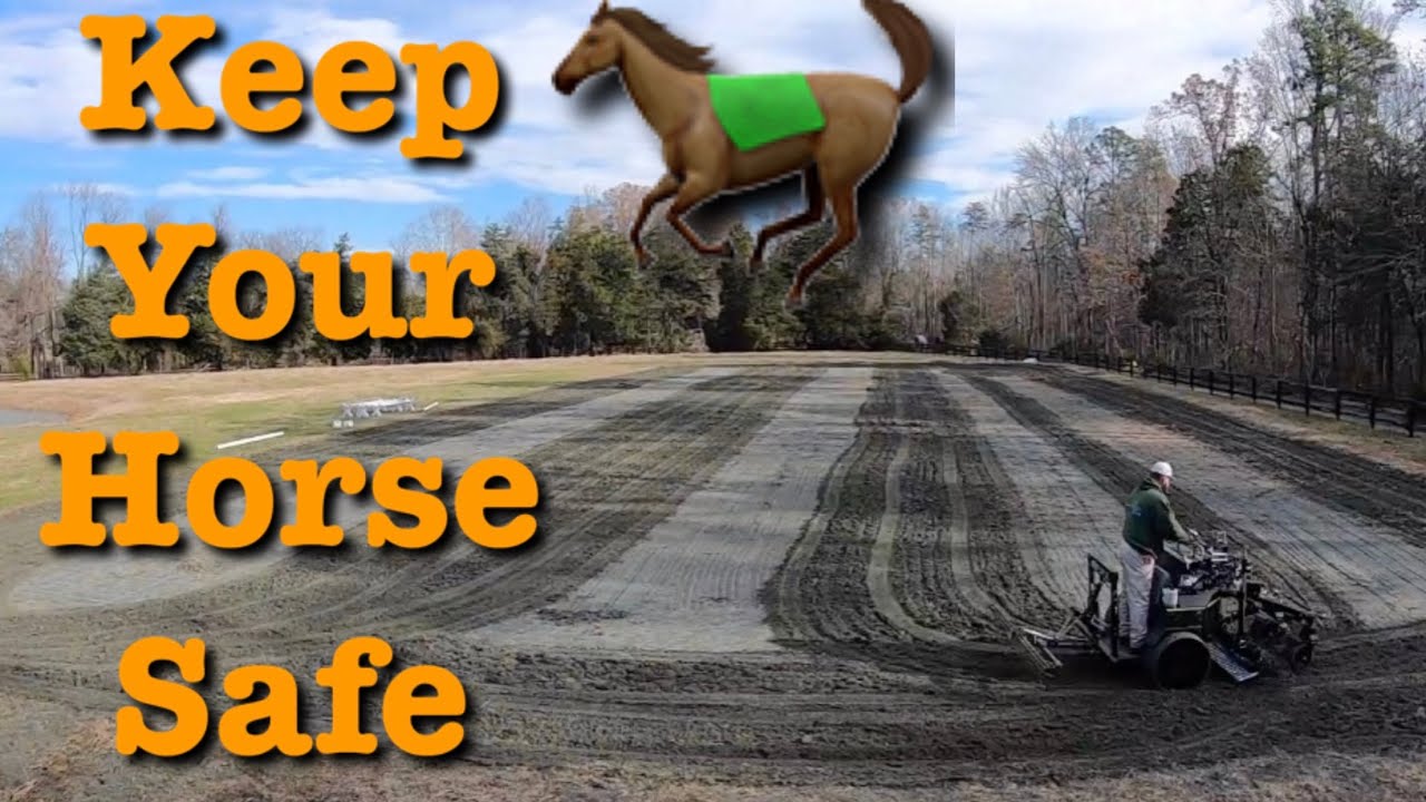 How To Level Out a Horse Riding Rink