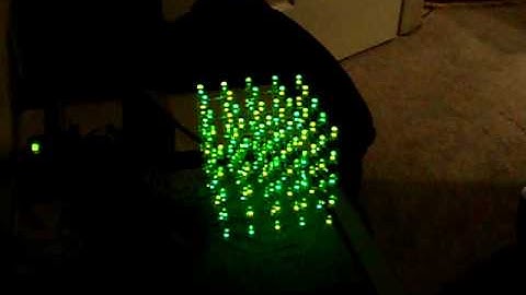 5x5x5 LED Cube - First Prototype