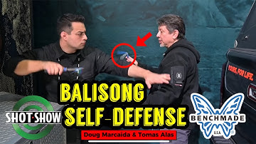 Doug Marcaida Teaches Balisong Tactics for Self-Defense with Tomas Alas | SHOT Show Exclusive! 2025