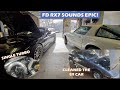 RHD FD RX7 Project While the Rally Car Paint Cures