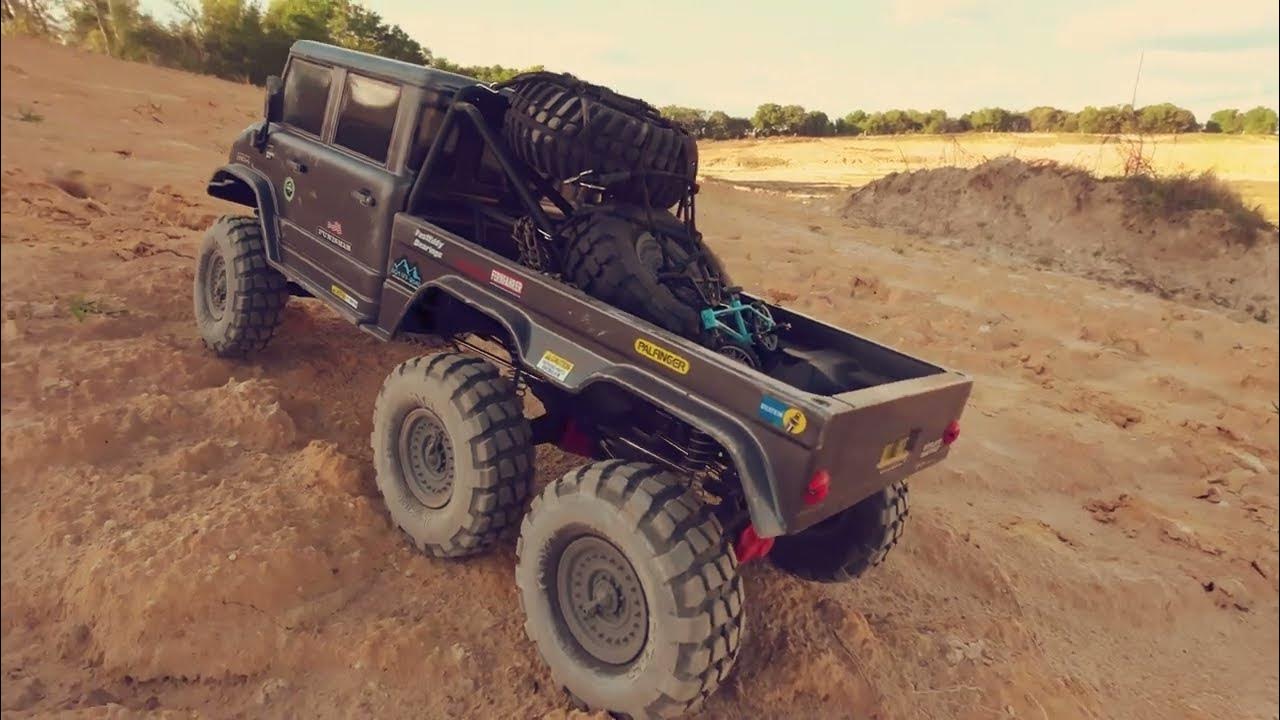 First Time Trailing with the Axial 6x6 UMG YouTube