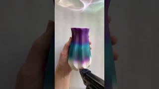 Airbrushing a Dollar Tree Vase