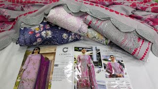 ফ্যাশনেবল লুক পেতে প্রিমিয়াম CHARIZMA প্যানেল প্যাসেস INSPIRED Viral trend three piece collection