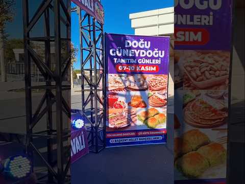 ✨️Ankara'da Doğu Güneydoğu Günleri Başladı ✅️Başkent Millet Bahçesi
