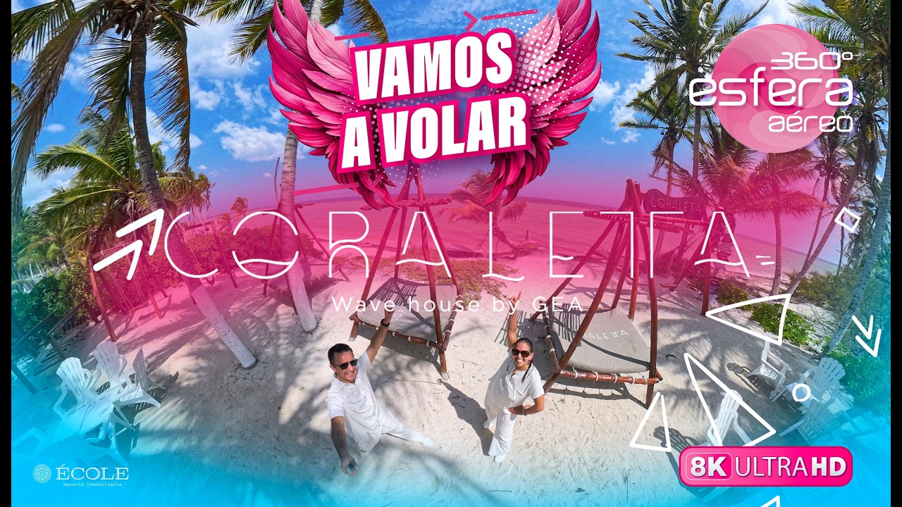 🤩 ¡INCREÍBLE! 😎 Vamos a Volar a Coraletta Beach Club Telchac Puerto 🌊 Mayo 2026