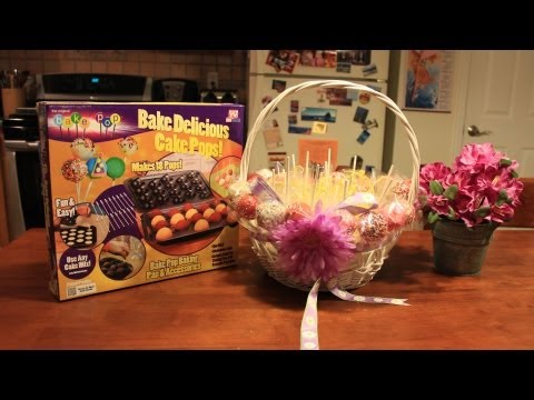 Just a quick video of thom trying out her new "bake pop" cake pop pan. another fun way to make pops with less mess and time. link pan o...