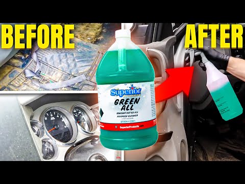Using All Purpose Cleaner On Car