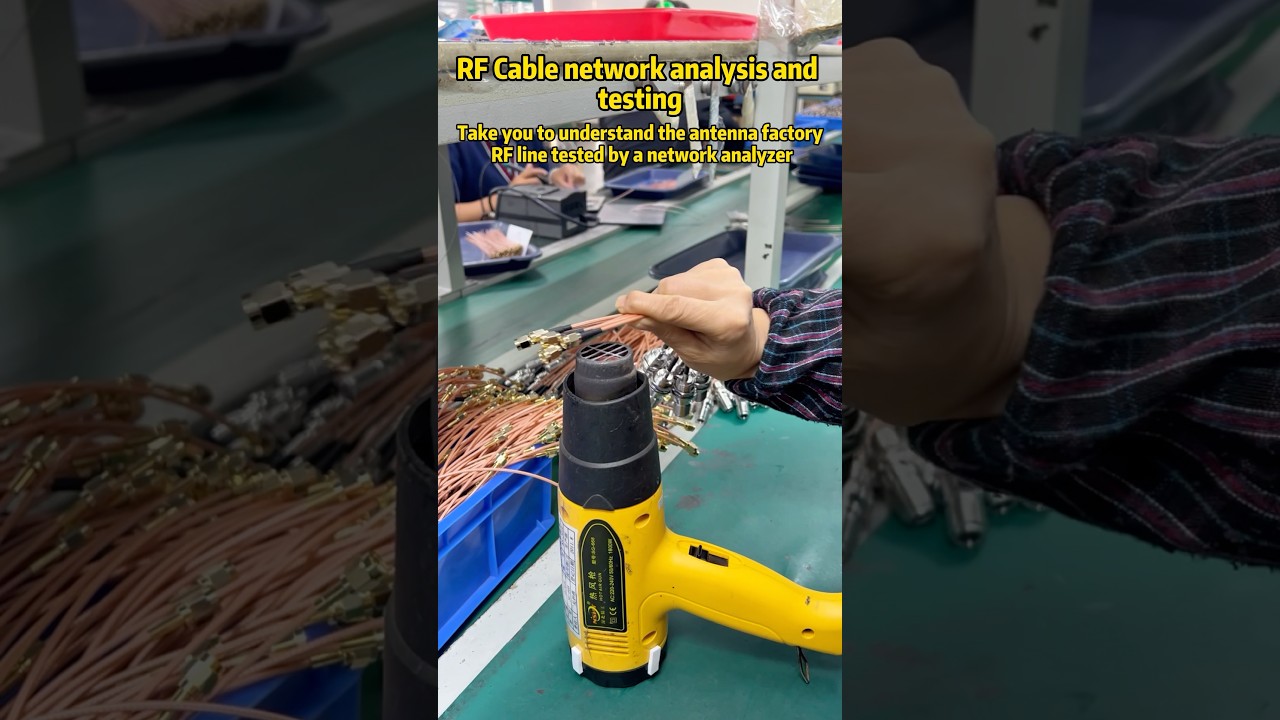 RF Cable network analysis and testing 