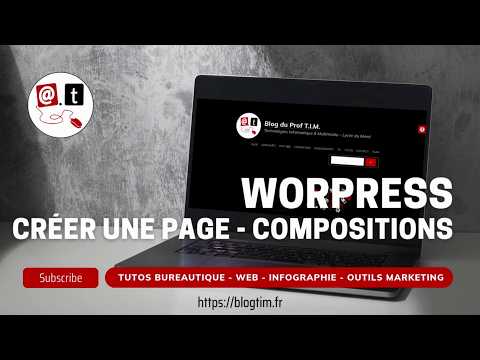Construire une page d'accueil attractive