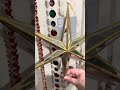 Raz 12" Large Mirrored Star Christmas Ornament 4016252