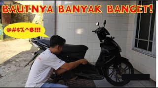 How To Quickly Disassemble The Suzuki Skywave 125 Cc Body part 14 Restoration