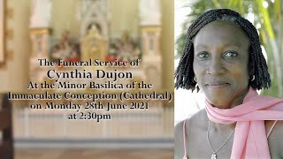 The Funeral Service of Cynthia Dujon