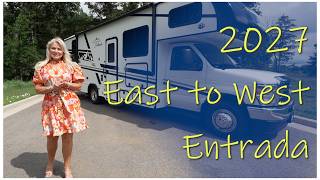 2027 East to West Entrada
Angie Morell, RV Expert Angie from NIRVC, introduces you to the 2027 EAST TO WEST Entrada 2800S.
Built on the dependable Ford Transit AWD chassis and powered by a 3.5L EcoBoost® V6 engine, the 2027 EAST TO WEST Entrada 2800S delivers confident performance in a luxury Class C motorhome. Its compact design makes it easy to maneuver while still offering a spacious, residential-style interior. With a 5,000-pound towing capacity, its ready to bring along a vehicle or trailer for your adventures. Premium construction, modern amenities, advanced driver-assistance features, and thoughtful storage throughout make the Entrada 2800S an ideal coach for travelers seeking comfort, capability, and convenience on every trip.
Shop NIRVCs current EAST TO WEST inventory at:
https://www.nirvc.com/Sales?start=0&fq=make%3Aeast%20to%20west&rows=100
For added safety on the road, consider outfitting your motorhome with safety products from NIRVC. Learn more about RettroBand wheel enhancements and THIA by Proteng fire suppression systems here:
https://www.nirvc.com/OTR
Jump to a specific part of the 2027 EAST TO WEST Entrada 2800S tour video:
Intro: 00:00
Exterior Front: 03:17
Engine: 04:20
Awning/Outside TV: 05:24
Passenger Side Exterior Storage: 06:38
Back End/Storage: 08:19
Electric/Sewer Connections: 11:37
Driver Side Exterior Storage/Propane/Generator: 13:32
Interior Entrance/Switches: 14:09
Living Room/Storage/Bed: 16:57
Kitchen: 22:46
Bathroom: 26:37
Bedroom: 28:28
Slides In: 30:35
Front Cab/Dash: 30:58
Driving: 35:56
Price: 45:10
Links: 45:55
#NIRVC
#AngiewithNIRVC
#AngiesRVVideos
#RVDealership
#EastToWest #ClassC #ClassC #RVWalkthrough #MotorhomeWalkthrough
#RV
#Motorhome
#Luxury
Learn more about everything we offer at NIRVC:
https://www.nirvc.com/
We are on social: Facebook: / nirvc.corp Instagram: / nirvc Twitter: / nirvc Visit us:
https://www.nirvc.com/Locations
ABOUT NIRVC: There is no other RV dealership that compares to National Indoor RV Centers when it comes to simplifying the motorhome ownership experience. We combine luxury-concierge indoor storage, warranty authorized service center, expert paint & body restoration and repair, as well as our hassle-free sales experience! NIRVC | Your Dreams, Simplified. 2027 East to West Entrada