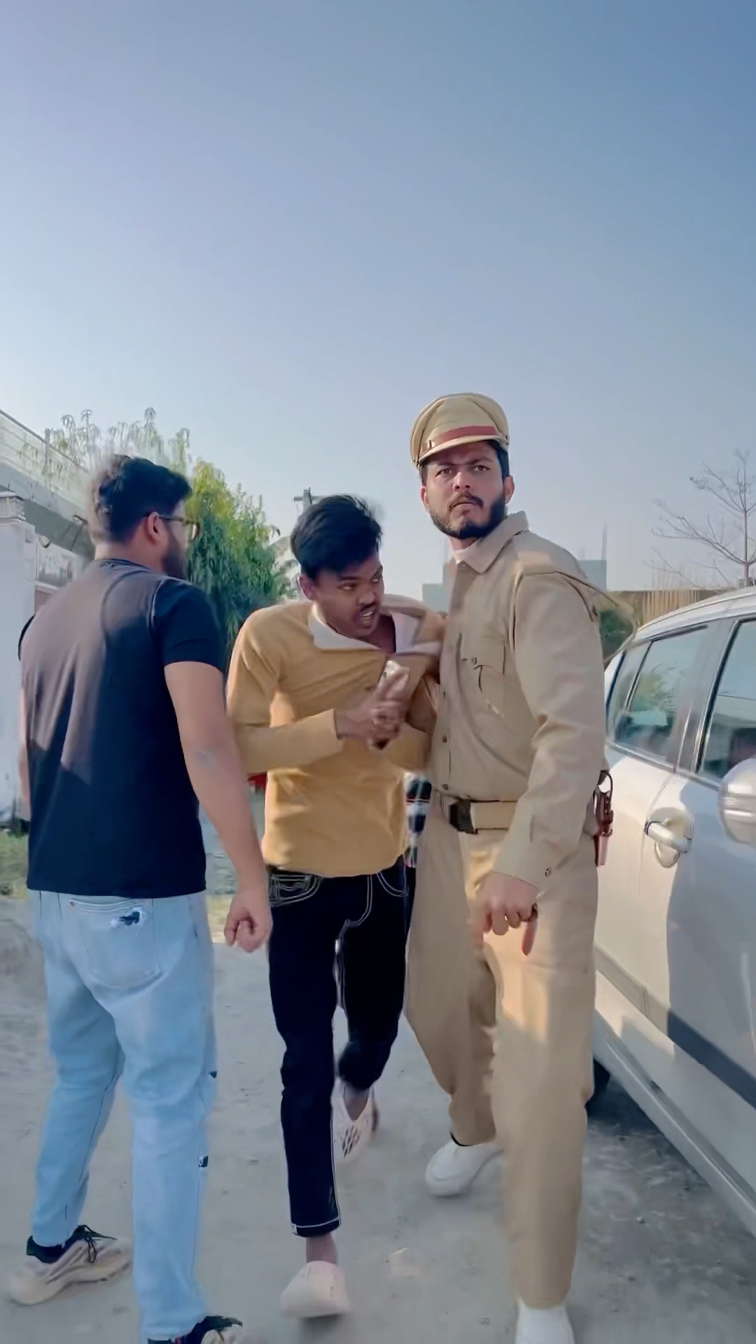 सैल्यूट टू इंडियन पुलिस ?? #foryou #shortsfeed #police #suspense #explore #message #motivation