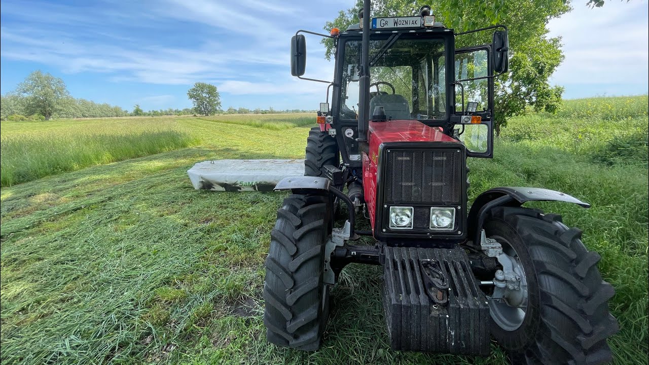 Koszenie ŁĄK Nowym Nabytkiem ‼️Belarus 952.2 & SaMasz SAMBA 280🔥