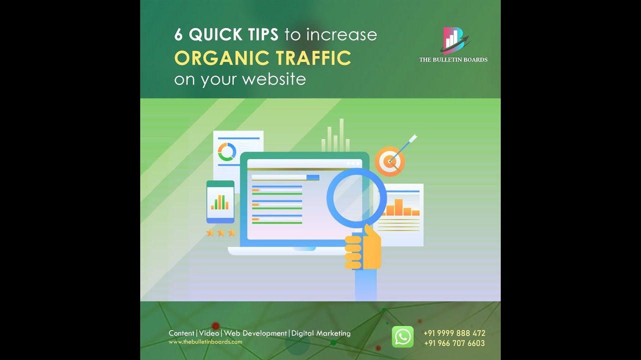 How To Increase Website Organic Traffic For Free