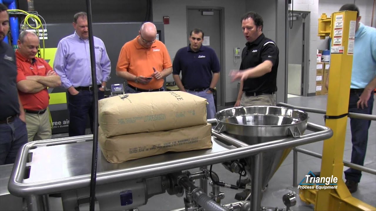 How to Prep the Fristam Powder Mixer for Mixing YouTube