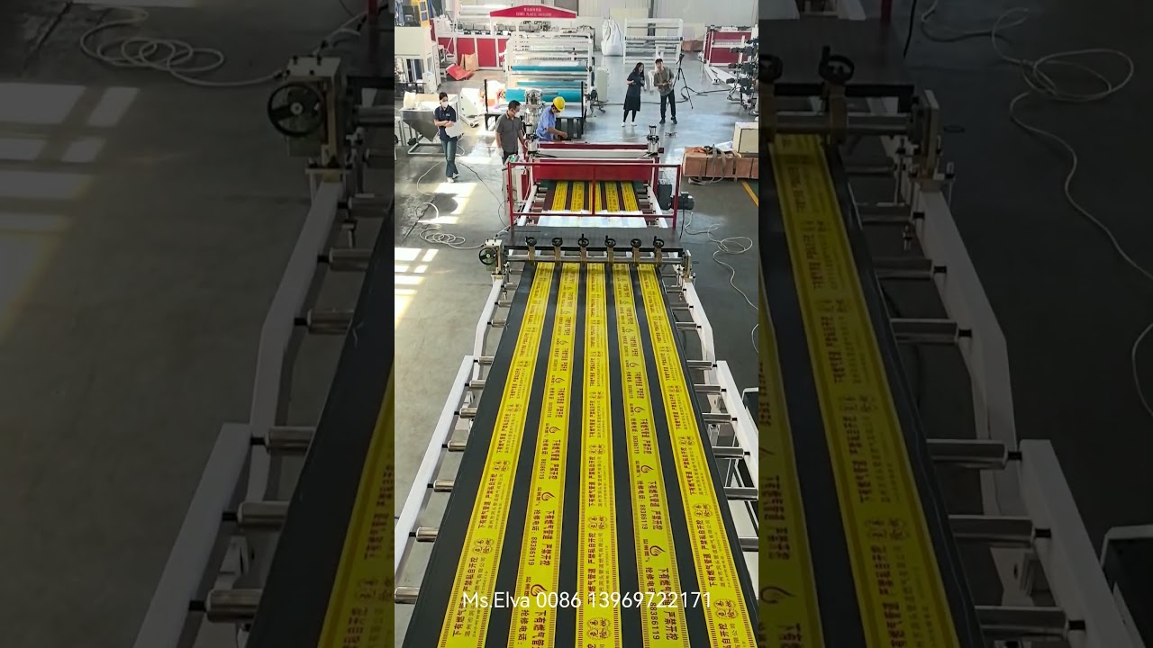 PE Sheet Machine for warning cable protection tile 