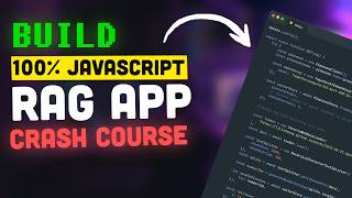 Build JavaScript RAG APP - Langchain , Ollama , PDFs , Embeddings , Vector Database  ( Crash Course)